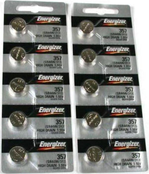 10 357 / 303 Energizer Batteries SR44SW SR44W LR44