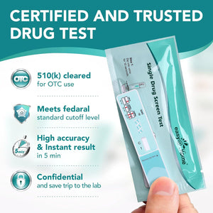 15 Pack Easy@Home Marijuana (THC) Single Panel Drug Tests Kit - #EDTH-114