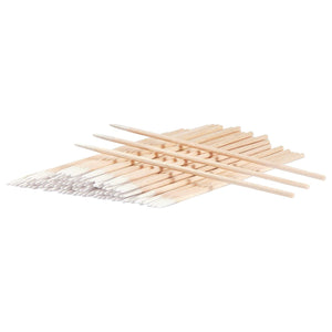 CHEFBEE 500 Count Microblading Cotton Swab, Cotton Swabs Pointed Tip, Wood Cotton Stick, Cotton Tipped Makeup Cosmetic Applicator Sticks, Tattoo Permanent Supplies