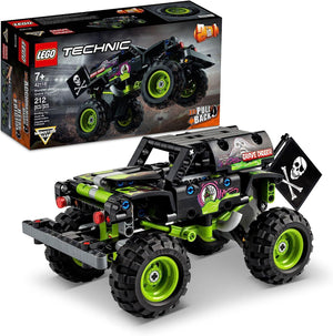 LEGO Technic Monster Jam Grave Digger 42118 Set - Truck Toy To Off-Road Buggy, Pull-Back Motor, Vehicle Building And Learning Playset, Gift For Grandchildren Or Any Monster Truck Fans Ages 7 And Up